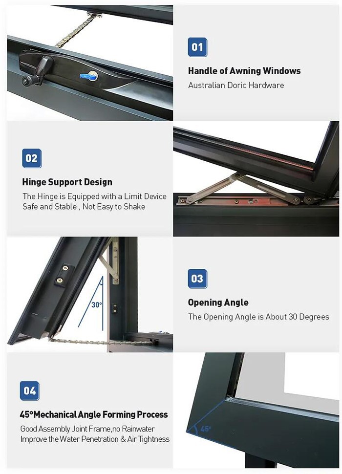 top hung aluminium windows china top hung aluminium windows china